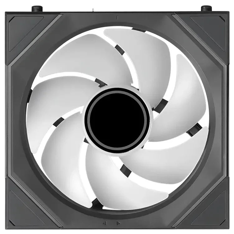 Lian Li UNI Fan SL Infinity FLEX 120mm Wireless Normal Blade ARGB Fan 3 Pack, L-Wireless Controller Included, Three-Zone ARGB Lighting, Dual-Sided Frame Design, Black 12SLIN1F3B