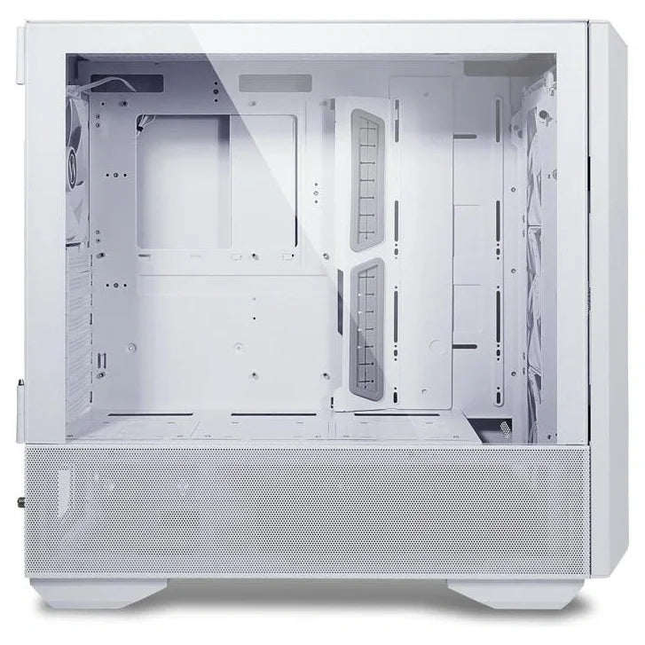 Lian Li Lancool III RGB Gaming Case, 4x 140mm PWM ARGB Fans, Supports Up to 420 Radiator, 12 Storage Drives Capacity, White LANCOOL 3R-W