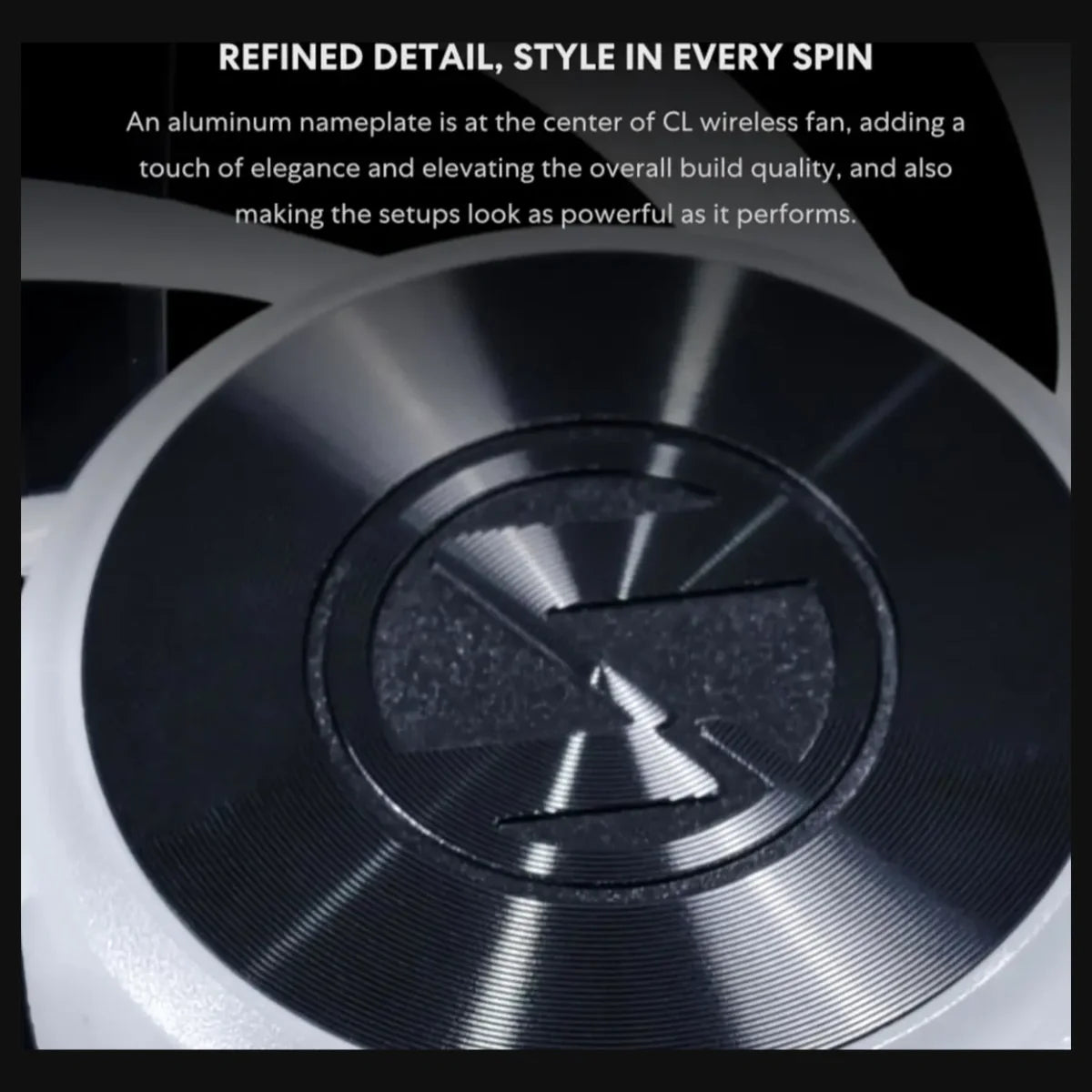 Lian Li UNI Fan CL120 ARGB 120mm PWM Fans Triple Pack Reverse Blade, 2.4GHz Wireless Signal, Daisy-Chain, Controller Included and Required, Black G99.12RCL1W3B.00