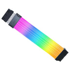 Lian Li Strimer Wireless 24 Pin with Controller, Addressable RGB Power Extension Cable, 2.4GHz Wireless Control, G89.PW24-1W-T.00