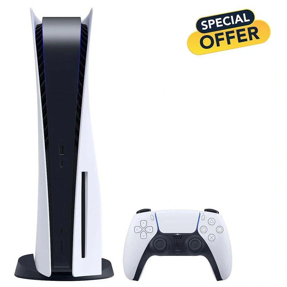 Sony PlayStation 5 Slim Disc Edition 1TB Gaming Console, 4K at 120Hz HDR, PS5