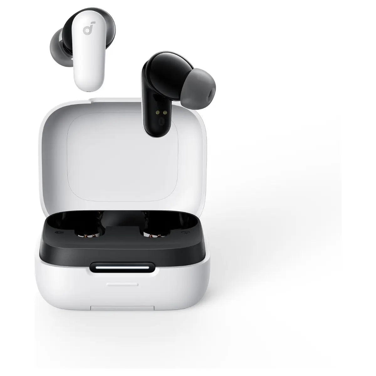 Soundcore By Anker R50i NC True Wireless Earbuds, 10mm Drivers with BassUp, Adaptive ANC Up to 42dB, Bluetooth 5.3, AI Clear Calls with 4 Mics, Up to 45hrs Total Playtime, White