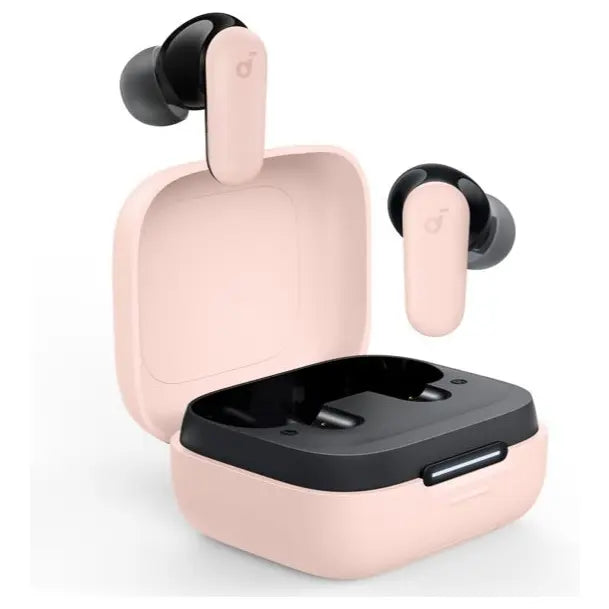 Soundcore R50i NC By Anker In-Ear Headphones with Adaptive Noise Cancellation Up to 42dB, 10mm Drivers with BassUp, Up to 45H Playtime, 2-in-1 Case and Phone Stand, IP54