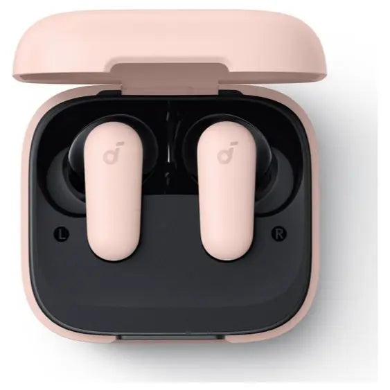 Soundcore R50i NC By Anker In-Ear Headphones with Adaptive Noise Cancellation Up to 42dB, 10mm Drivers with BassUp, Up to 45H Playtime, 2-in-1 Case and Phone Stand, IP54
