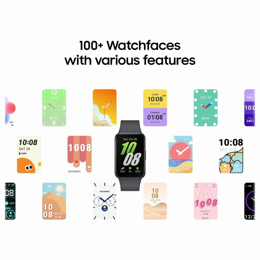 Samsung Galaxy Fit3 Smart Watch, 1.6" AMOLED Display, Up to 13 Days Battery, 100 Plus Workouts With Auto Detection, Pink