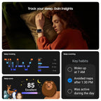 Samsung Galaxy Fit3 Smart Watch, 1.6" AMOLED Display, Up to 13 Days Battery, 100 Plus Workouts With Auto Detection, Pink
