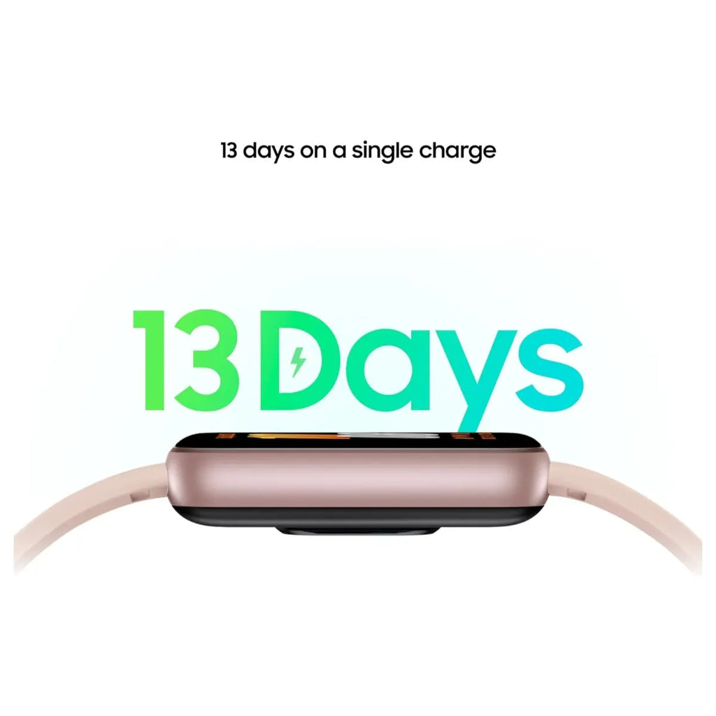 Samsung Galaxy Fit3 Smart Watch, 1.6" AMOLED Display, Up to 13 Days Battery, 100 Plus Workouts With Auto Detection, Pink