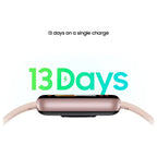 Samsung Galaxy Fit3 Smart Watch, 1.6" AMOLED Display, Up to 13 Days Battery, 100 Plus Workouts With Auto Detection, Pink