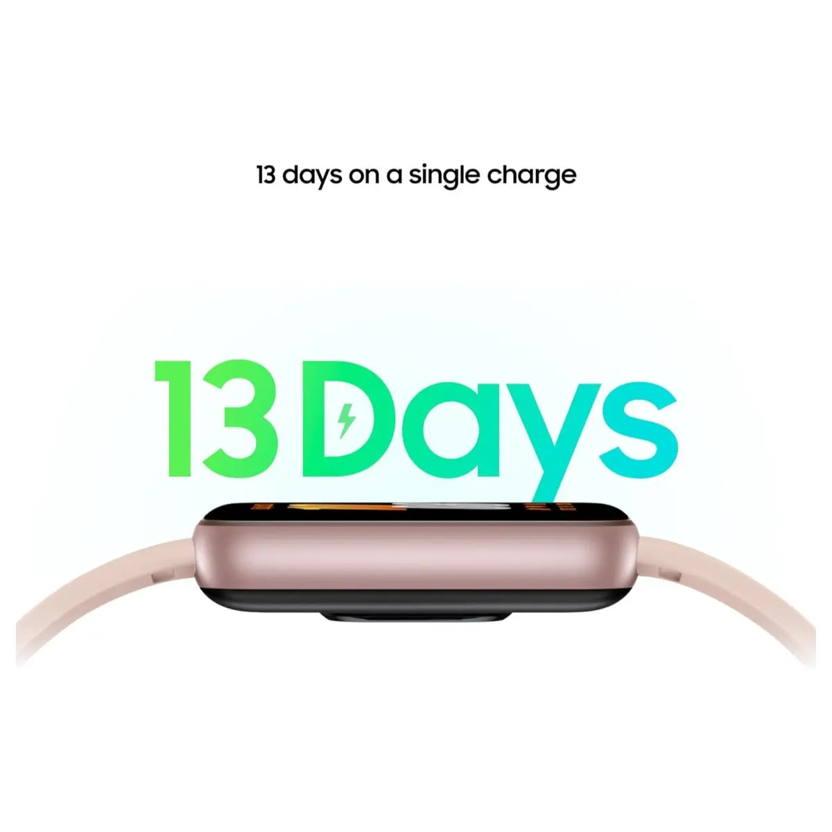 Samsung Galaxy Fit3 Smart Watch, 1.6" AMOLED Display, Up to 13 Days Battery, 100 Plus Workouts With Auto Detection, Pink