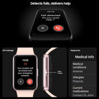 Samsung Galaxy Fit3 Smart Watch, 1.6" AMOLED Display, Up to 13 Days Battery, 100 Plus Workouts With Auto Detection, Pink
