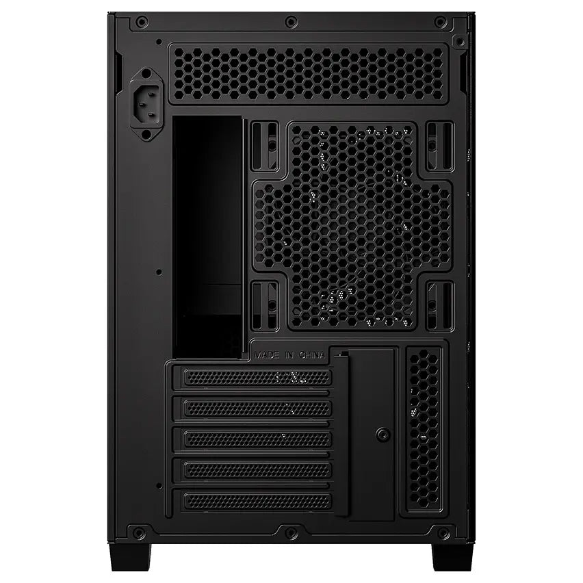 ID-Cooling Flow 500 Air Micro-ATX PC Case, High-Airflow Mesh Front, Tempered Glass Side Panel, 3x Pre-Installed PWM Fans, 360mm Radiator Support, Black