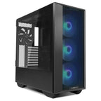 LIAN LI LANCOOL III E-ATX PC Case, Hinged Tempered Glass Doors, Fine Mesh Panels, 4x140mm PWM Fans, High Airflow Mid-Tower Chassis, LANCOOL 3R-X, Black