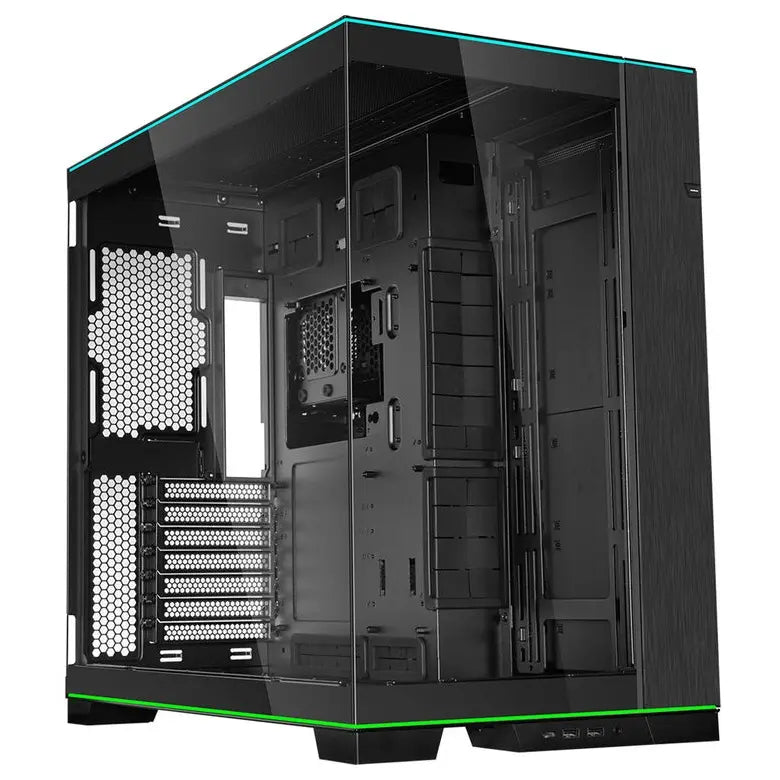 Lian Li O11 Dynamic EVO RGB Gaming Case, E-ATX ATX Micro-ATX Mini-ITX Support, Tempered Glass Panel, 7 Expansion Slots, USB-A and USB-C 3.2 Gen 1, Black O11DERGBX