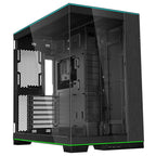 Lian Li O11 Dynamic EVO RGB Gaming Case, E-ATX ATX Micro-ATX Mini-ITX Support, Tempered Glass Panel, 7 Expansion Slots, USB-A and USB-C 3.2 Gen 1, Black O11DERGBX
