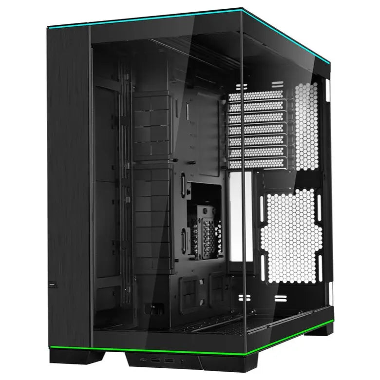Lian Li O11 Dynamic EVO RGB Gaming Case, E-ATX ATX Micro-ATX Mini-ITX Support, Tempered Glass Panel, 7 Expansion Slots, USB-A and USB-C 3.2 Gen 1, Black O11DERGBX