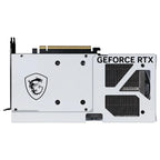 MSI GeForce RTX 5070 12G VENTUS 2X OC WHITE Graphics Card, 12GB GDDR7 192-Bit, PCI Express Gen 5, 2557MHz Extreme Performance, DisplayPort x 3 v2.1b and HDMI 2.1b, White G5070-12V2CW