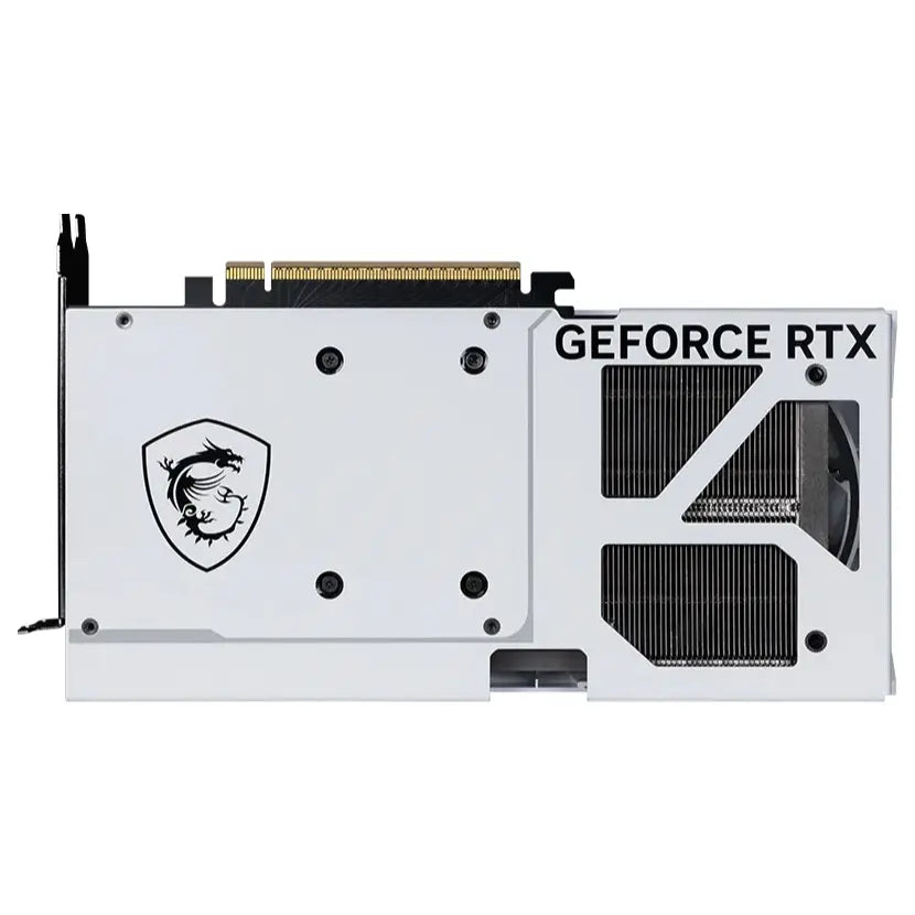 MSI GeForce RTX 5070 12G VENTUS 2X OC WHITE Graphics Card, 12GB GDDR7 192-Bit, PCI Express Gen 5, 2557MHz Extreme Performance, DisplayPort x 3 v2.1b and HDMI 2.1b, White G5070-12V2CW