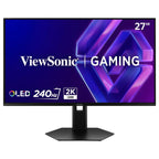 ViewSonic XG2738-2K-OLED 27" QHD QD-OLED 240Hz Gaming Monitor, 0.03ms GTG, HDR10, FreeSync Premium and G-Sync Compatible