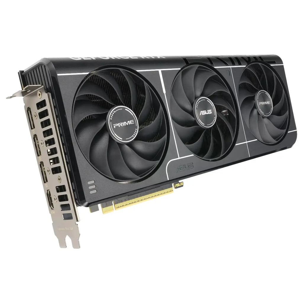 ASUS PRIME GeForce RTX 5070 12GB GDDR7 OC Edition Graphics Card, 2587MHz Boost, PCI Express 5.0, HDMI2.1b and DisplayPort2.1b, PRIME-RTX5070-O12G