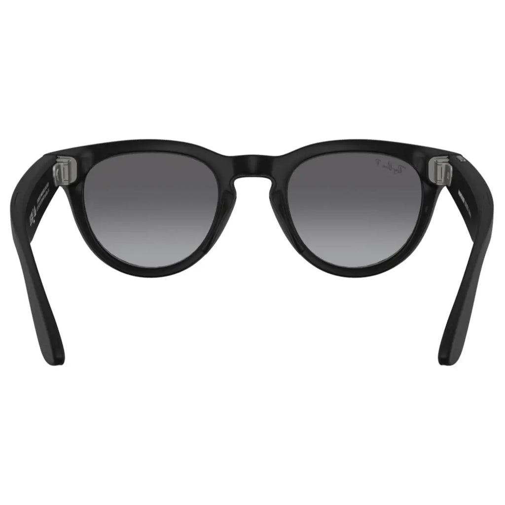 RAY-BAN Meta Gen 2 Headliner AI Glasses, 12MP Ultra-Wide Camera, Open-Ear Speakers, Up to 8 Hours Battery, Matte Black Frame