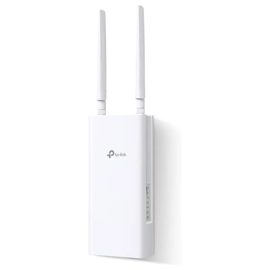 TP-Link TL-MR100-Outdoor 4G 300Mbps Wi-Fi Outdoor Router, LTE Up to 150Mbps, 2.4GHz Wi-Fi Up to 300Mbps, IP65 Weatherproof, PoE and DC Power Supply