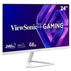 ViewSonic VX24G30-W 24" FHD 240Hz IPS Gaming Monitor, 0.8ms MPRT, HDR10, NVIDIA G-Sync Compatible, 2x HDMI 2.1 And DisplayPort, White