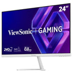 ViewSonic VX24G30-W 24" FHD 240Hz IPS Gaming Monitor, 0.8ms MPRT, HDR10, NVIDIA G-Sync Compatible, 2x HDMI 2.1 And DisplayPort, White