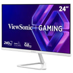 ViewSonic VX24G30-W 24" FHD 240Hz IPS Gaming Monitor, 0.8ms MPRT, HDR10, NVIDIA G-Sync Compatible, 2x HDMI 2.1 And DisplayPort, White