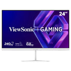 ViewSonic VX24G30-W 24" FHD 240Hz IPS Gaming Monitor, 0.8ms MPRT, HDR10, NVIDIA G-Sync Compatible, 2x HDMI 2.1 And DisplayPort, White