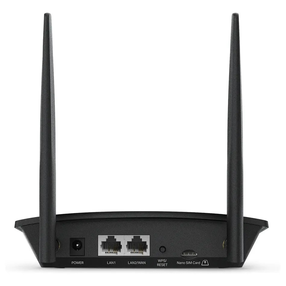 TP-Link TL-MR100 Wireless N 4G LTE Router, 300Mbps Wi-Fi, Up To 150Mbps Download, Up To 32 Devices