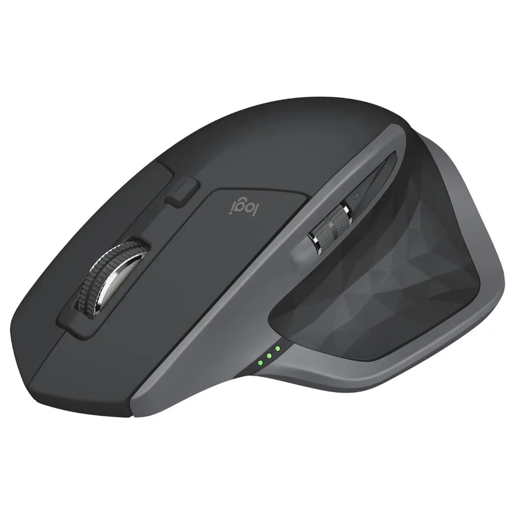 Logitech MX Master 2S Wireless Mouse, 4000 DPI, Bluetooth and USB, 7 Buttons and Scroll Wheel with Auto-Shift, Flow Cross-Computer Control and File Sharing, Graphite