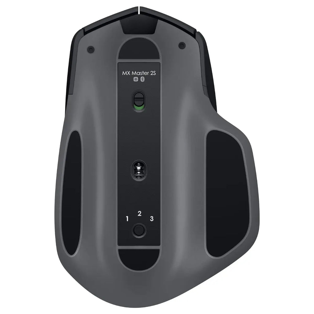 Logitech MX Master 2S Wireless Mouse, 4000 DPI, Bluetooth and USB, 7 Buttons and Scroll Wheel with Auto-Shift, Flow Cross-Computer Control and File Sharing, Graphite
