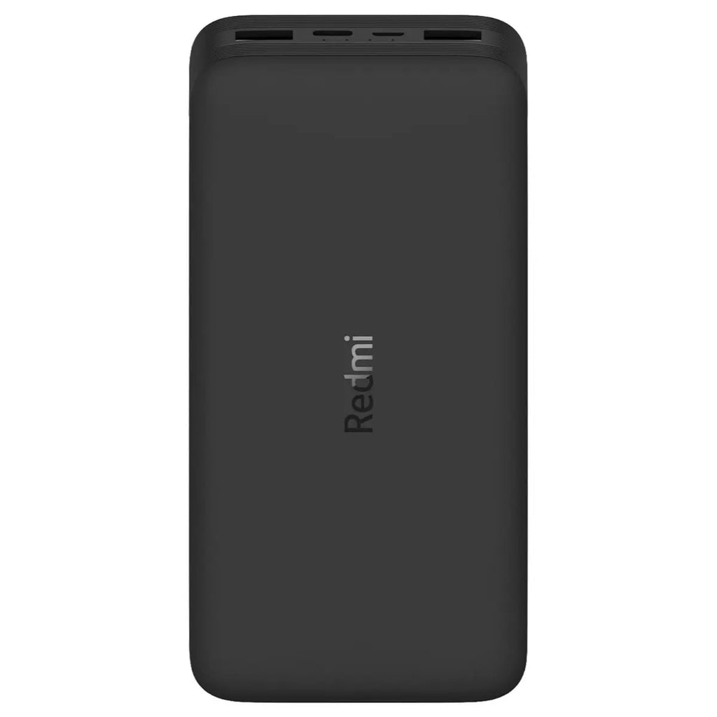 Xiaomi Redmi Power Bank 20000mAh, 18W Two-Way Fast Charging, Dual USB-A Output and USB-C and Micro-USB Input, 74Wh High Capacity