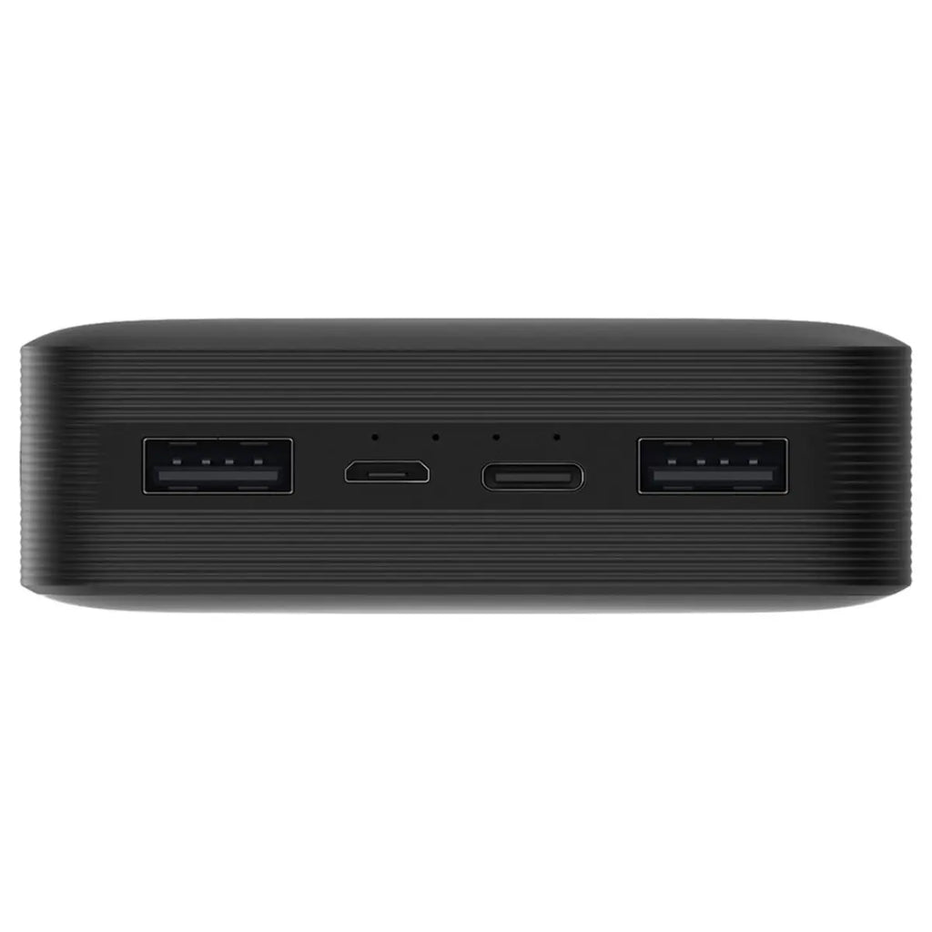 Xiaomi Redmi Power Bank 20000mAh, 18W Two-Way Fast Charging, Dual USB-A Output and USB-C and Micro-USB Input, 74Wh High Capacity