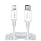 UGREEN USB-C to Lightning Cable, 6FT MFi Certified, PD Fast Charging, 480Mbps Data Transfer, 60W, 60749