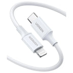 UGREEN USB-C to Lightning Cable, 6FT MFi Certified, PD Fast Charging, 480Mbps Data Transfer, 60W, 60749