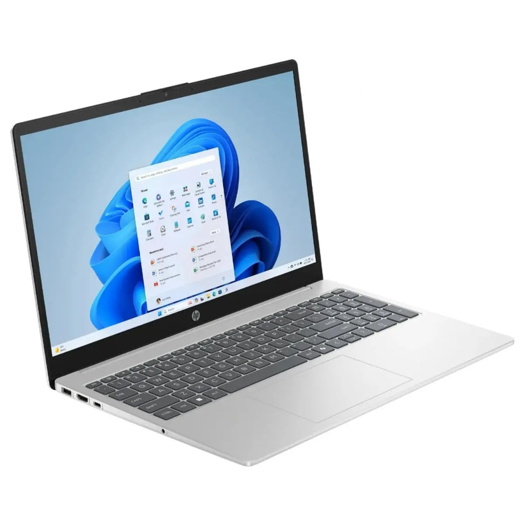HP 15-FC0025WM Laptop, AMD Ryzen 5 7520U, AMD Radeon Graphics, 8GB LPDDR5-5500MT/s RAM, 1TB PCIe NVMe M.2 SSD, 15.6" FHD Touchscreen IPS LED Display, Windows 11 Home, Natural Silver