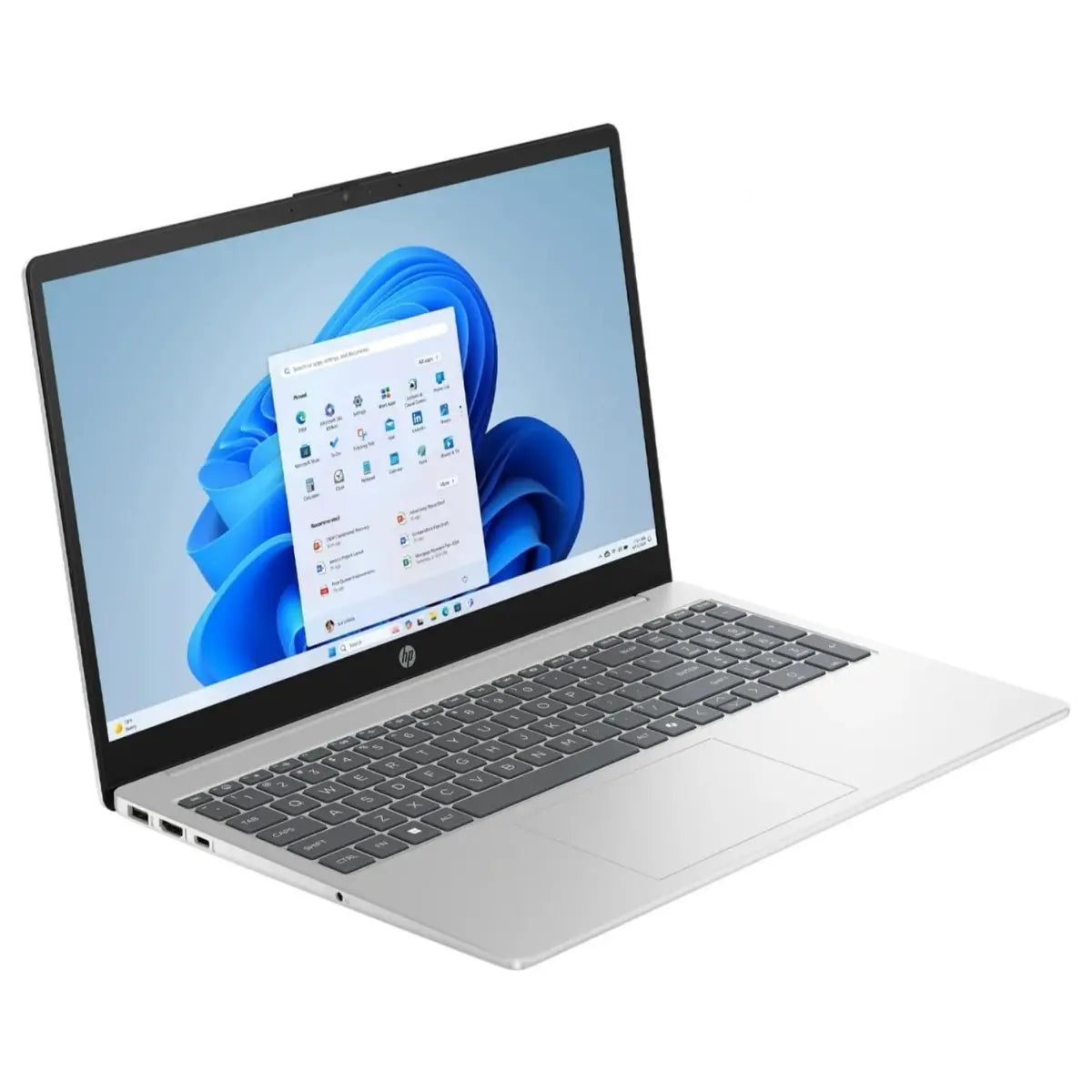 HP 15-FC0025WM Laptop, AMD Ryzen 5 7520U, AMD Radeon Graphics, 8GB LPDDR5-5500MT/s RAM, 1TB PCIe NVMe M.2 SSD, 15.6" FHD Touchscreen IPS LED Display, Windows 11 Home, Natural Silver