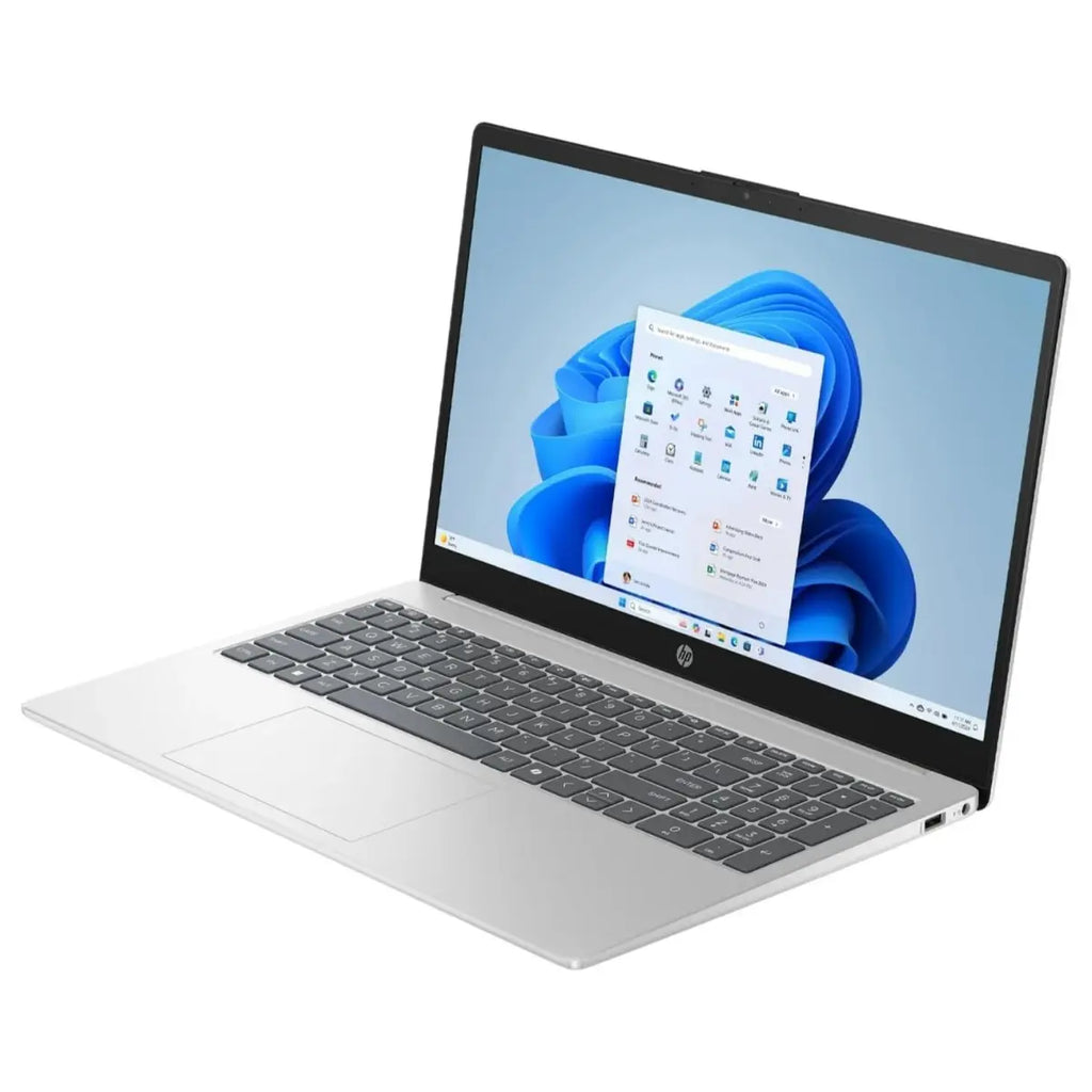 HP 15-FC0025WM Laptop, AMD Ryzen 5 7520U, AMD Radeon Graphics, 8GB LPDDR5-5500MT/s RAM, 1TB PCIe NVMe M.2 SSD, 15.6" FHD Touchscreen IPS LED Display, Windows 11 Home, Natural Silver