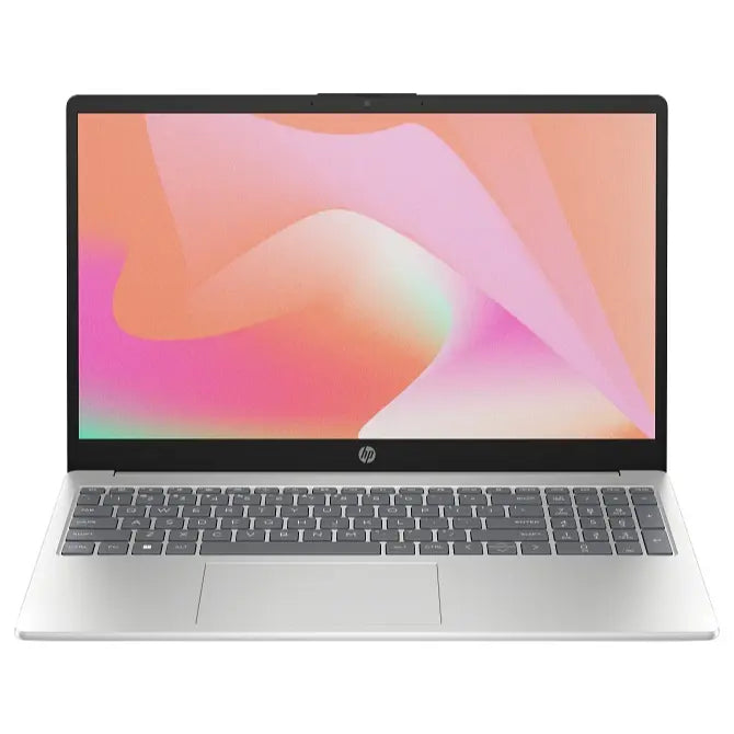 HP Laptop 15-FD1039NX, Intel Core Ultra 5 125H, Intel Arc Graphics, 16GB DDR5 RAM, 512GB PCIe NVMe M.2 SSD, 15.6" FHD IPS 300 Nits 62.5% sRGB, FreeDOS 3.0, Natural Silver, C26BJEA