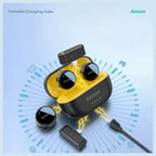 Amaze Audix Core Noise Cancellation Wireless Microphone, Dual Microphone 2-in-1 System, 2.4GHz Wireless Up to 40 Meters, 360 Degree Omnidirectional, Ultra-Low Latency <=20ms, Model A692
