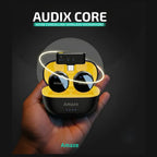 Amaze Audix Core Noise Cancellation Wireless Microphone, Dual Microphone 2-in-1 System, 2.4GHz Wireless Up to 40 Meters, 360 Degree Omnidirectional, Ultra-Low Latency <=20ms, Model A692