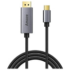 AMAZE A146 USB Type-C to DisplayPort 1.4 Cable, Up to 8K 60Hz, 32.4Gbps HBR3, DSC 1.2, HDCP 2.2, Aluminum Alloy