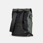DUKES CITYLINE Backpack, Premium PU Exterior and Polyester Lining, Dedicated Computer Interlayer, Fully Waterproof, 32x12x44cm, Prefect Green