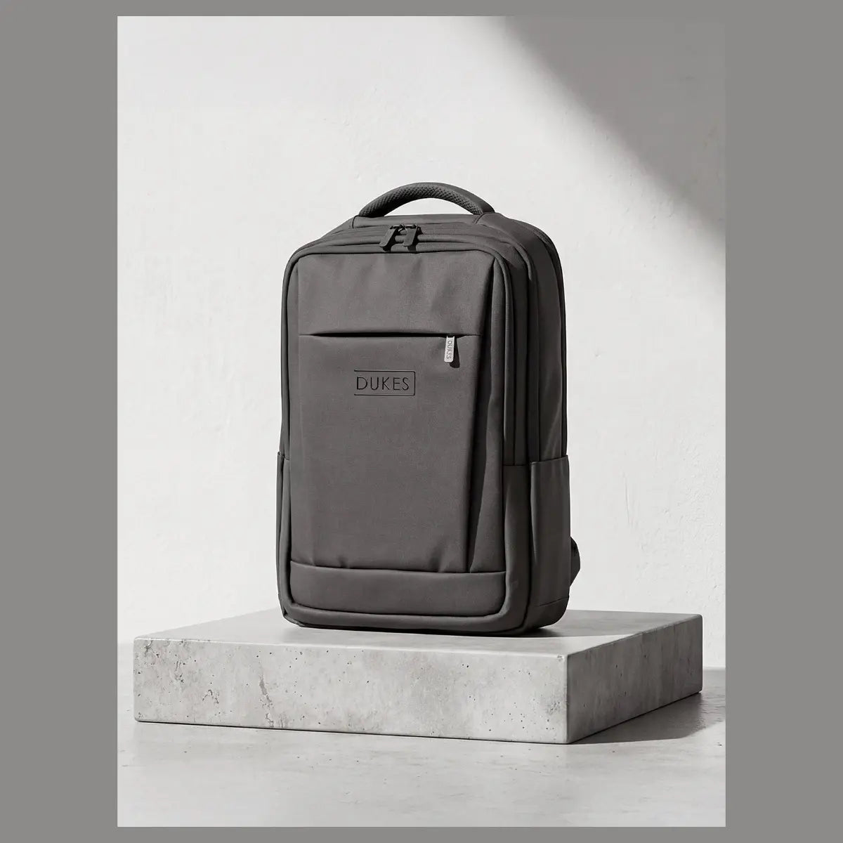 DUKES CORECASE Structured Laptop Backpack, 36-59L, Pure Black