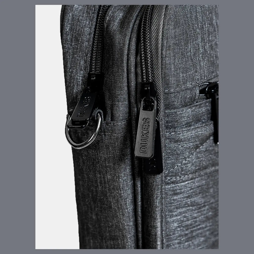 DUKES ModCase Laptop Bag, 20-39 Litres Capacity, Waterproof Construction, Zipper Closure, Built-in Computer Interlayer, Gray