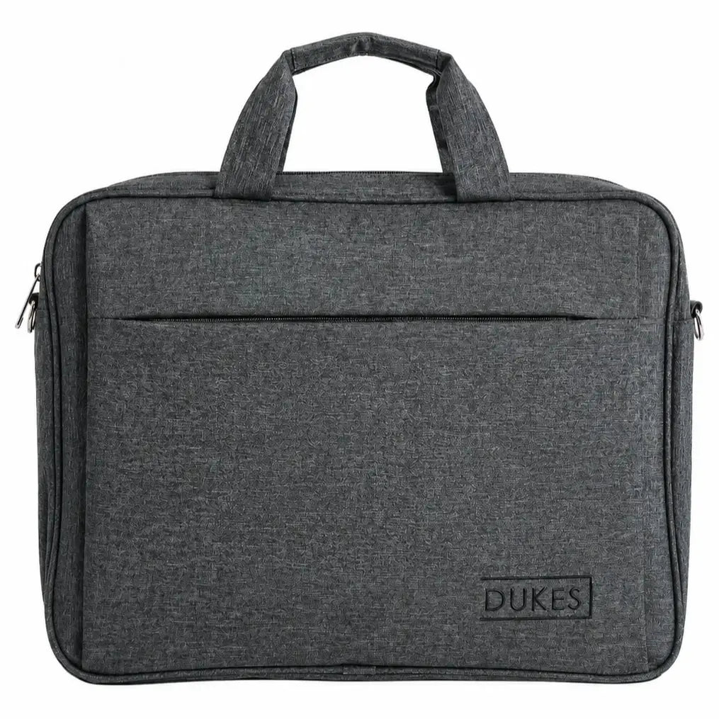 DUKES ModCase Laptop Bag, 20-39 Litres Capacity, Waterproof Construction, Zipper Closure, Built-in Computer Interlayer, Gray