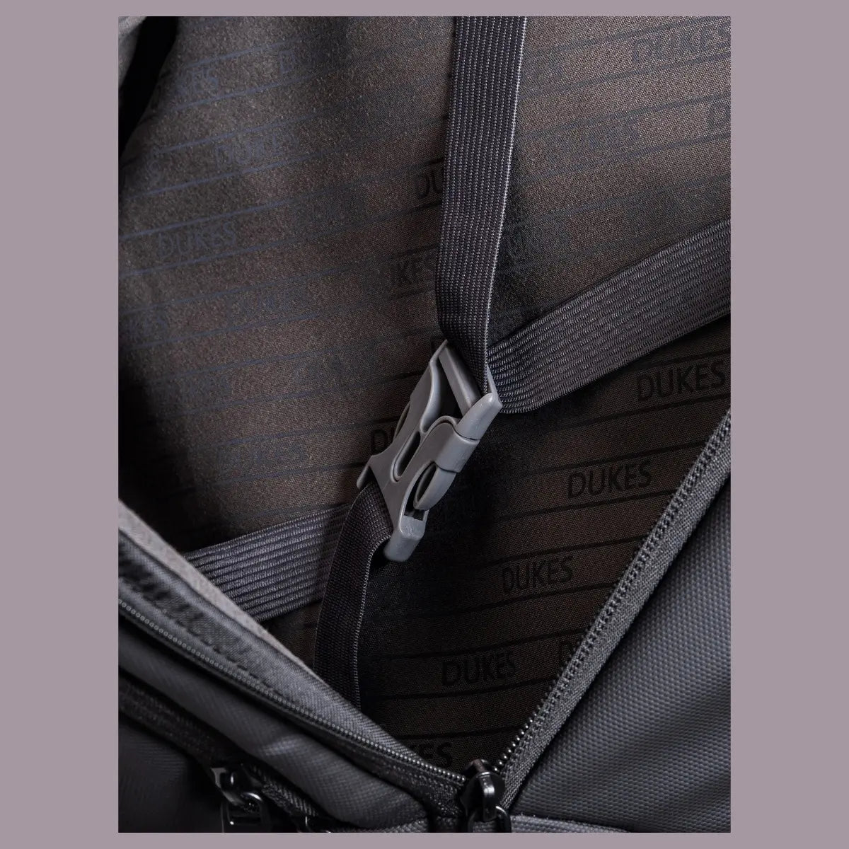 DUKES NOMAD Travel Bag, 20-39 Litres Capacity, Waterproof Oxford Exterior, Briefcase to Backpack Modular Strap System, 31 x 17 x 44cm