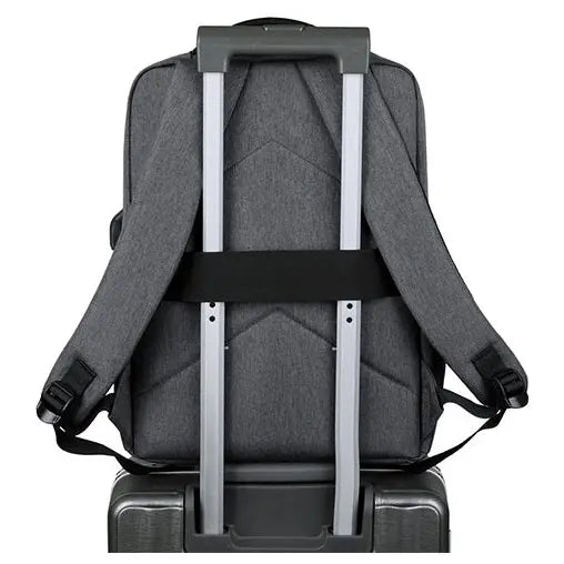 Dukes DE-2028 Laptop Backpack, 13" to 17" Notebook, 20 to 25 Liters, Oxford Water-Resistant, USB Charging Port, Black
