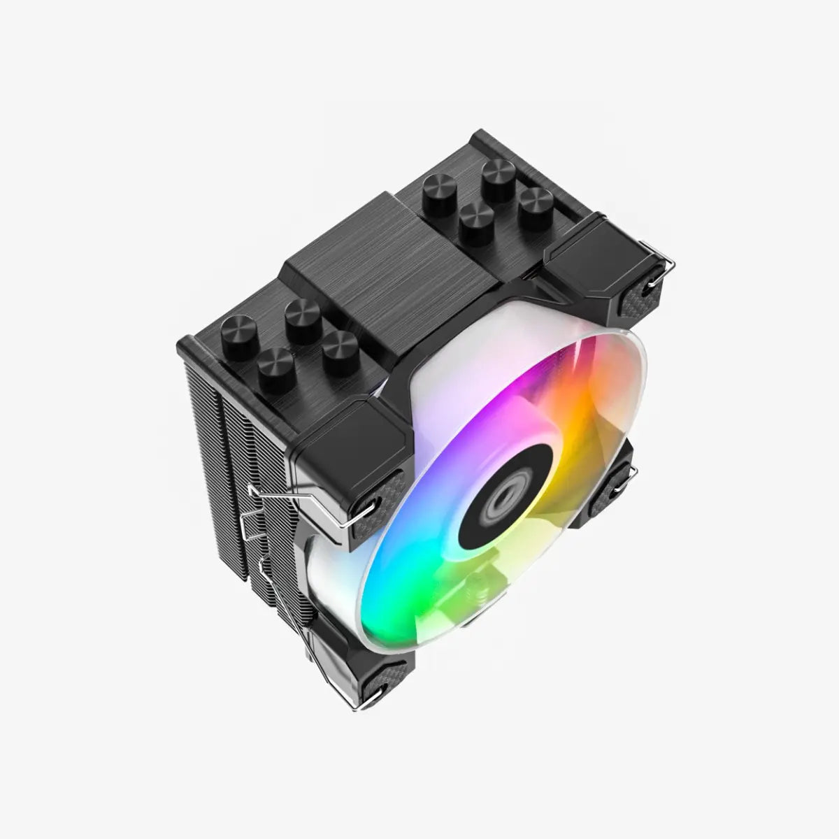ID-Cooling SE-214-XT DF CPU Cooler, 180W TDP, 4x6mm Direct Touch Heatpipes, 120mm PWM Fan 900-2000RPM, 56.5CFM, 31.5dB(A) Max